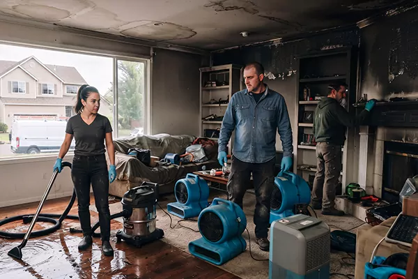 Smoke and Water Damage Restoration Aliso Viejo