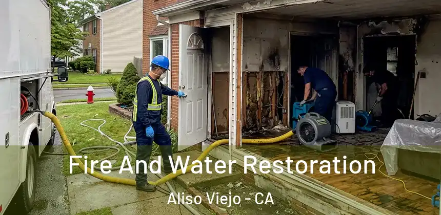  Fire And Water Restoration Aliso Viejo - CA