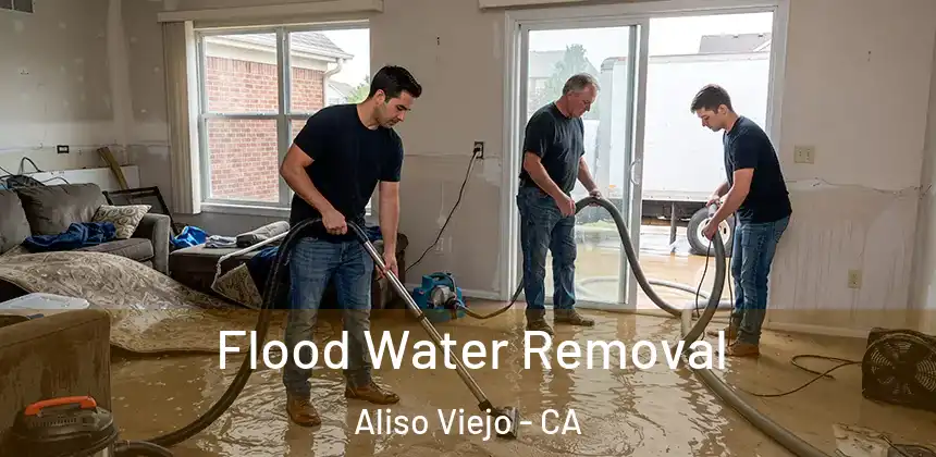 Flood Water Removal Aliso Viejo - CA