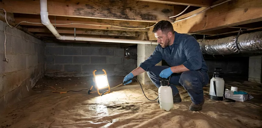 Crawl Space Mold Treatment in Aliso Viejo