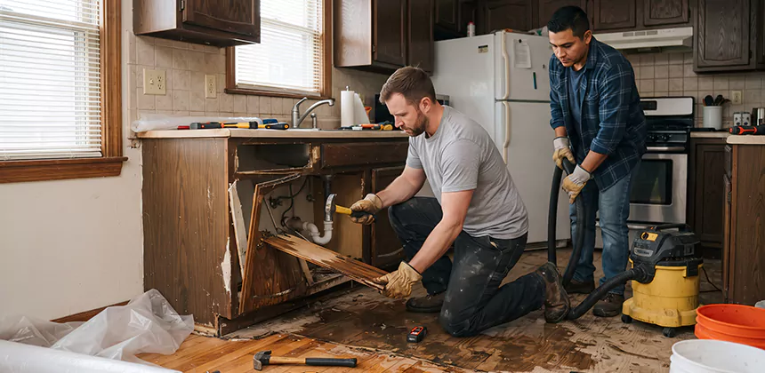 Repairing Water Damaged MDF Cabinets in Aliso Viejo