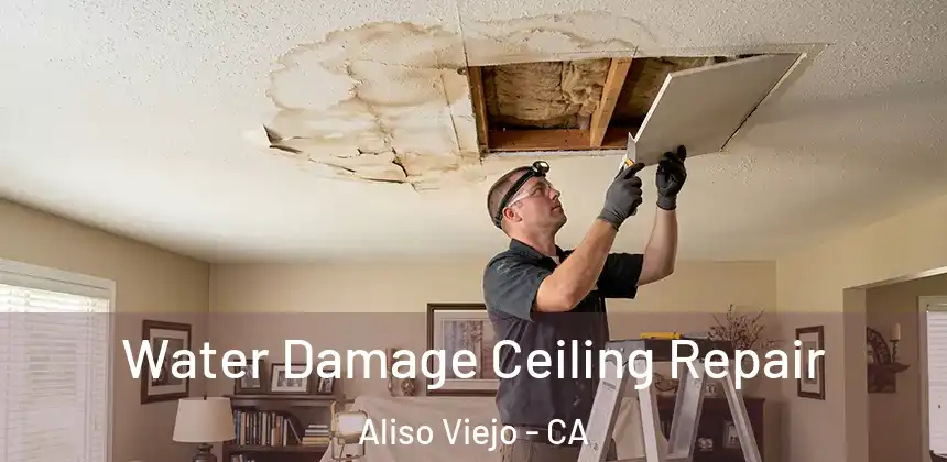 Water Damage Ceiling Repair Aliso Viejo - CA