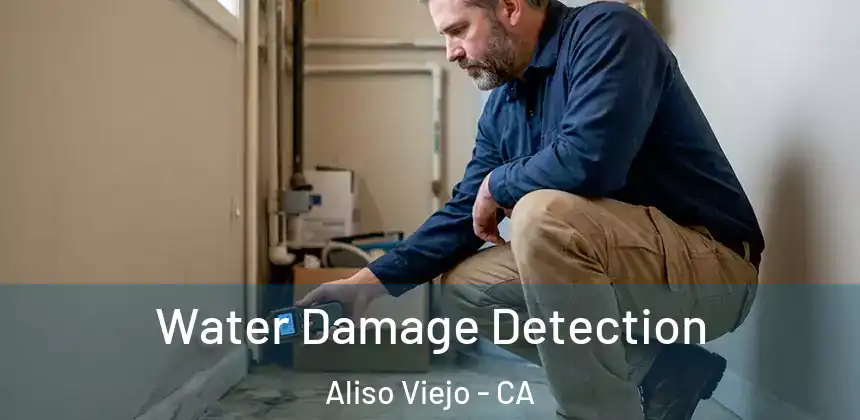  Water Damage Detection Aliso Viejo - CA